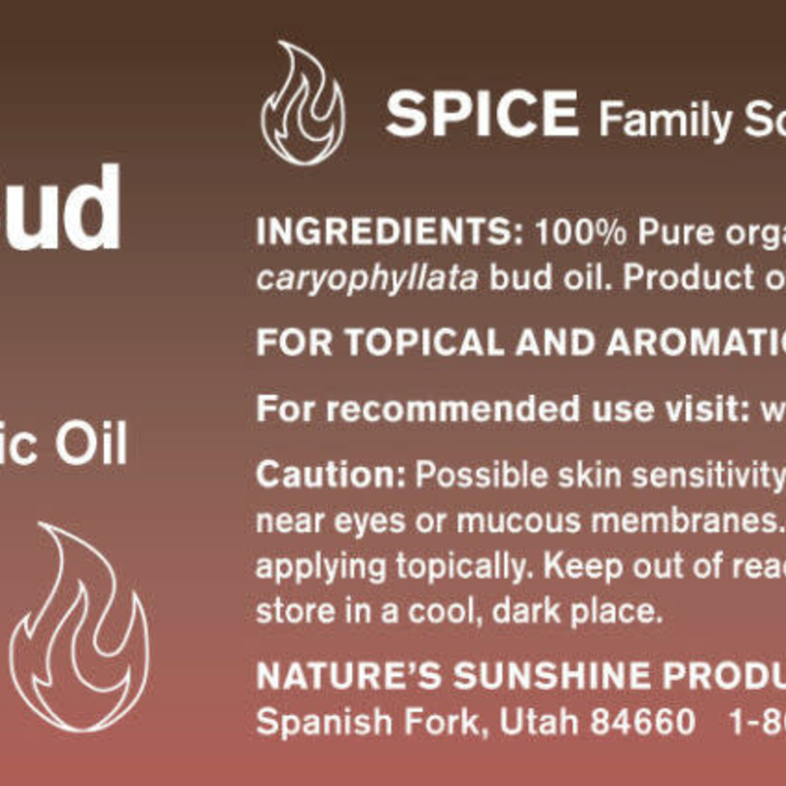 Nature's Sunshine Clove Bud Oil