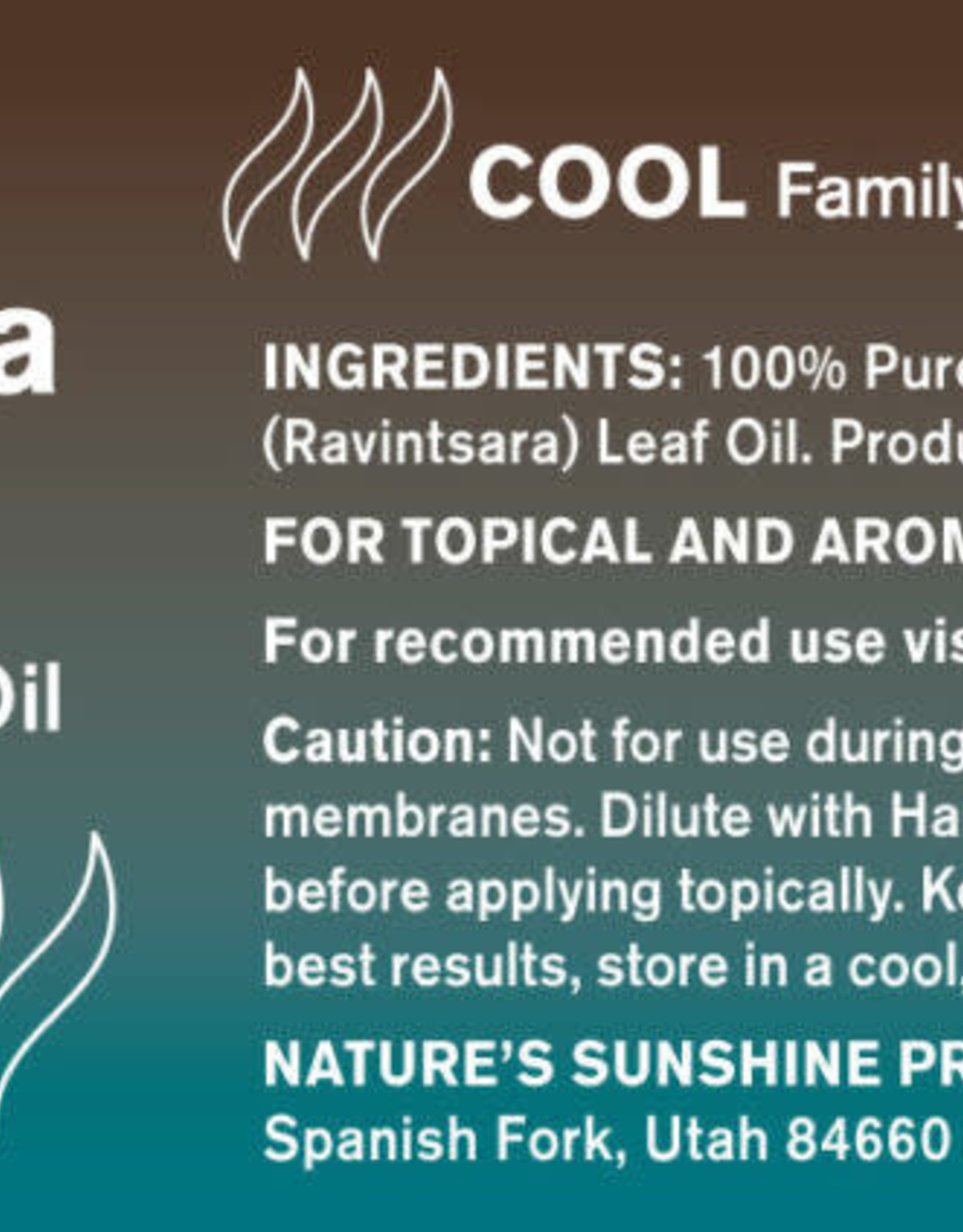 Nature's Sunshine Ravintsara Oil