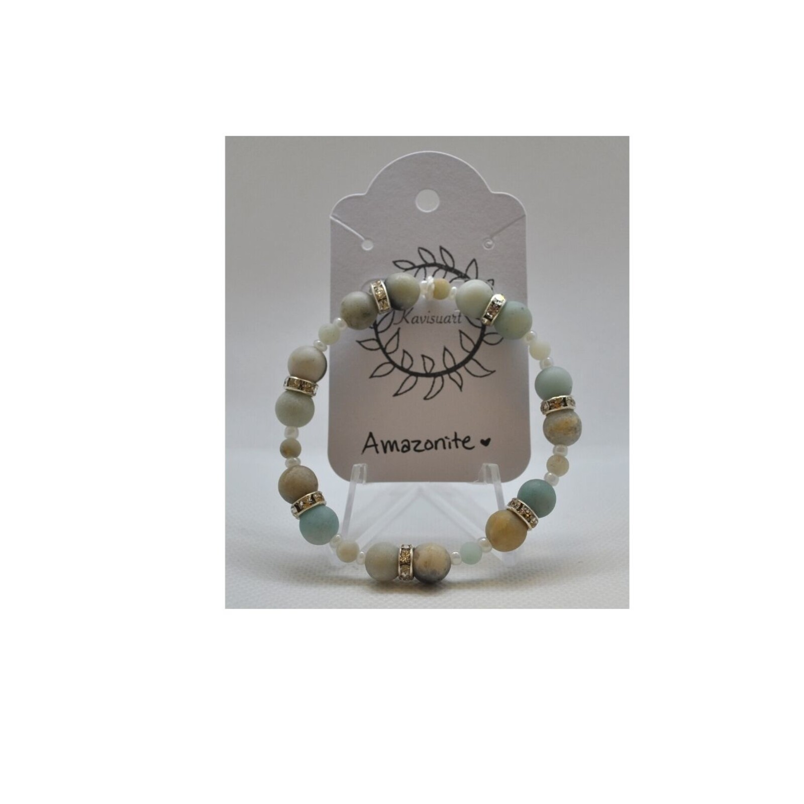 Kavisuart Amazonite Gemstone Bracelet