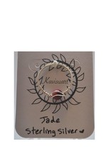Kavisuart Jade Sterling Silver Ring - size 7