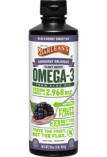 Barleans Seriously Delicious Fish Oil w/ Flax - Blackberry - 16oz