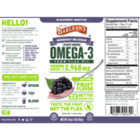 Barleans Seriously Delicious Fish Oil w/ Flax - Blackberry - 16oz