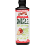 Barleans Seriously Delicious Fish Oil w/Flax - Strawberry/Banana - 16oz
