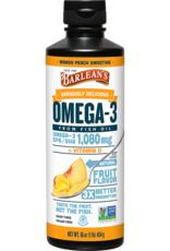 Barleans Seriously Delicious Fish Oil - Mango/Peach - 16oz