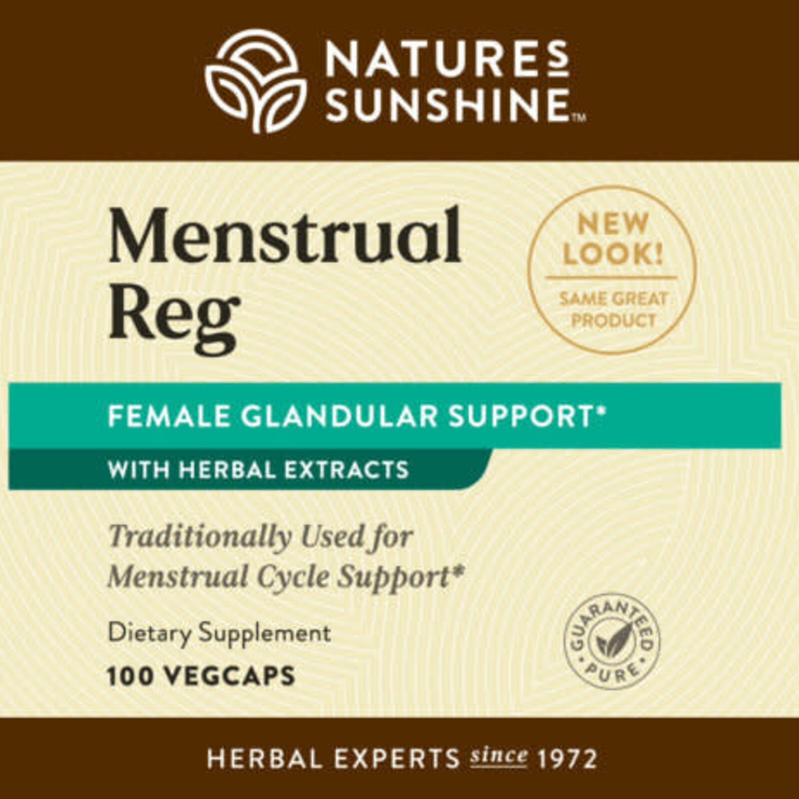 Nature's Sunshine Menstrual Reg(100 Caps)