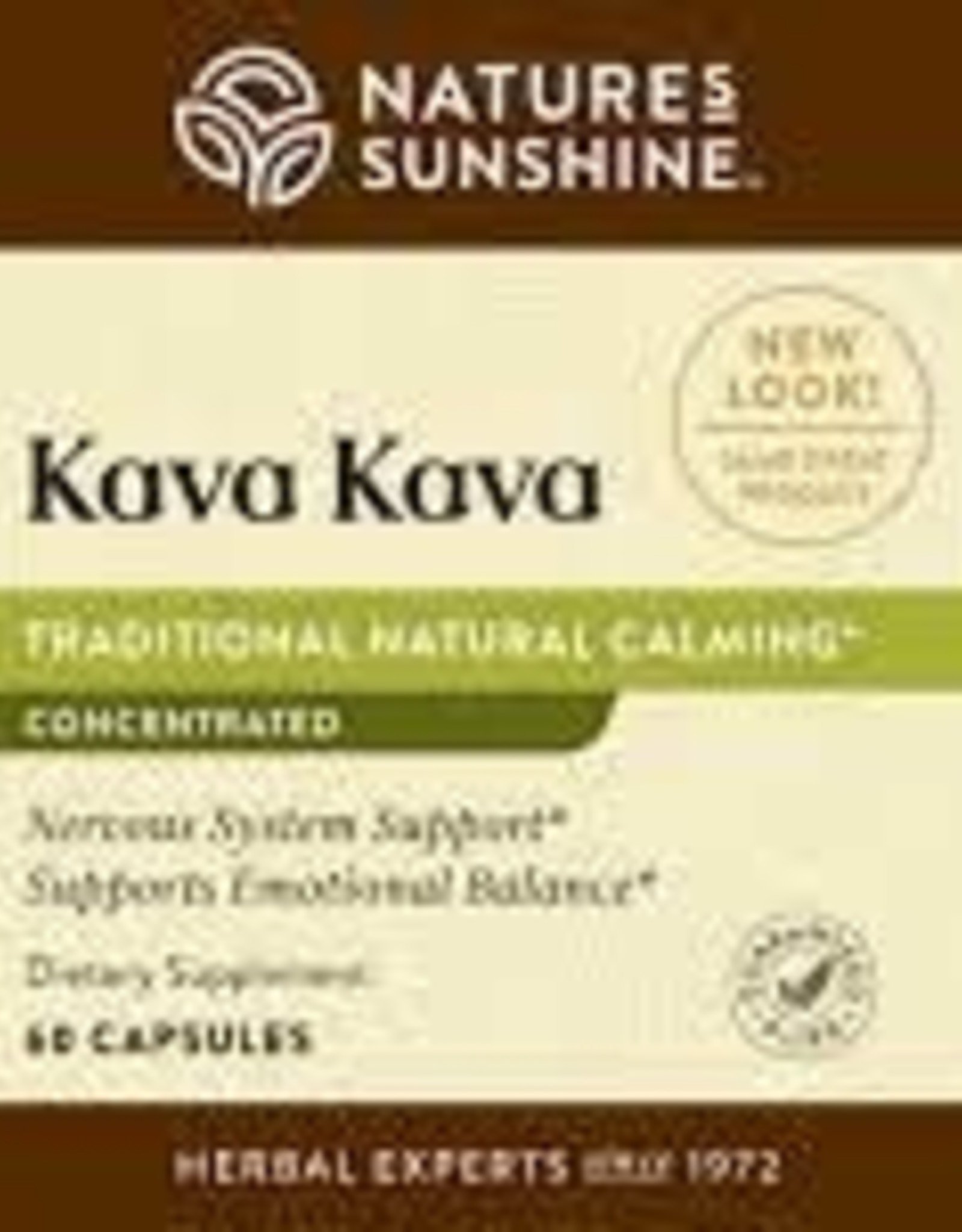Nature's Sunshine Kava Kava Concentrate (60 caps)*