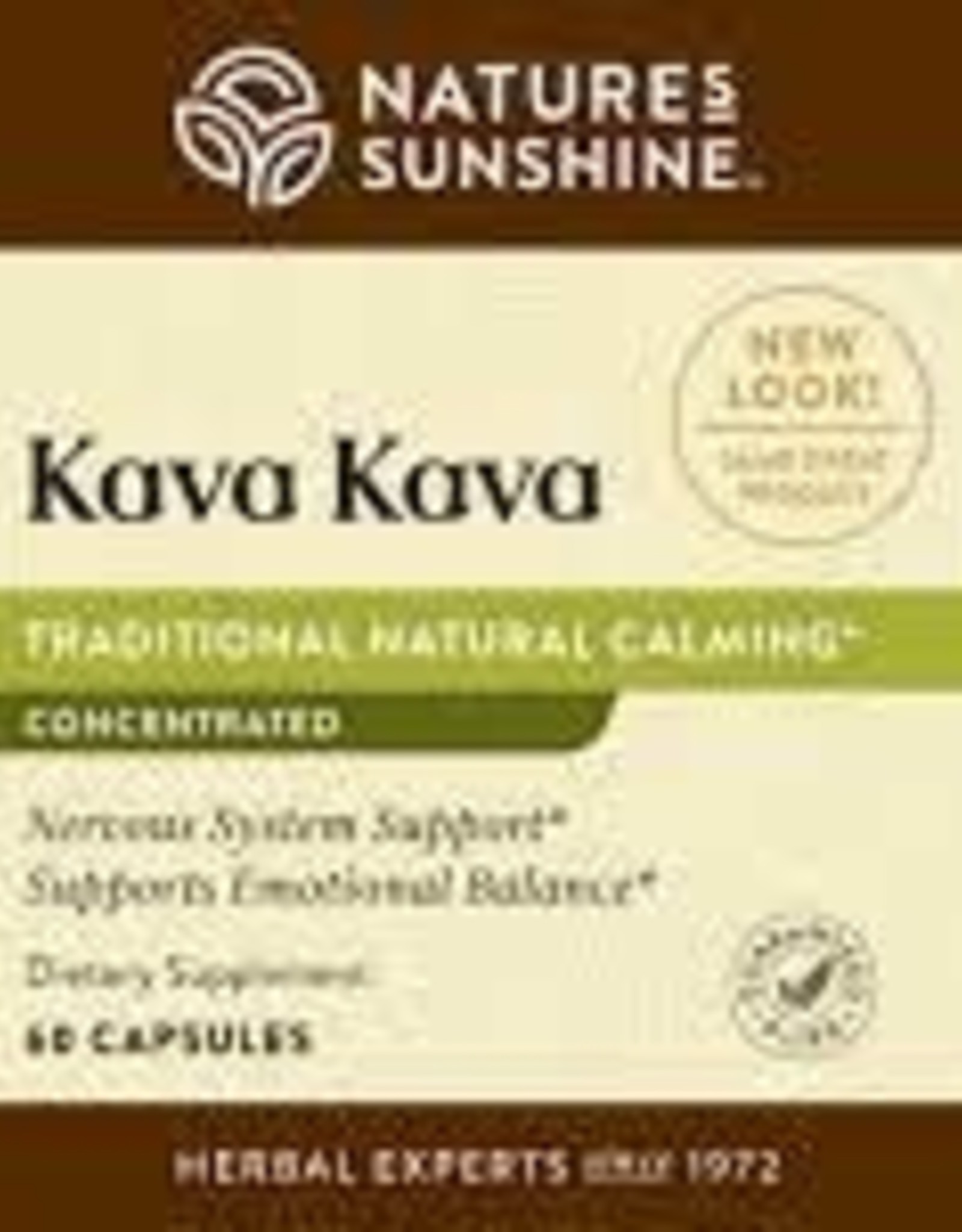 Nature's Sunshine Kava Kava