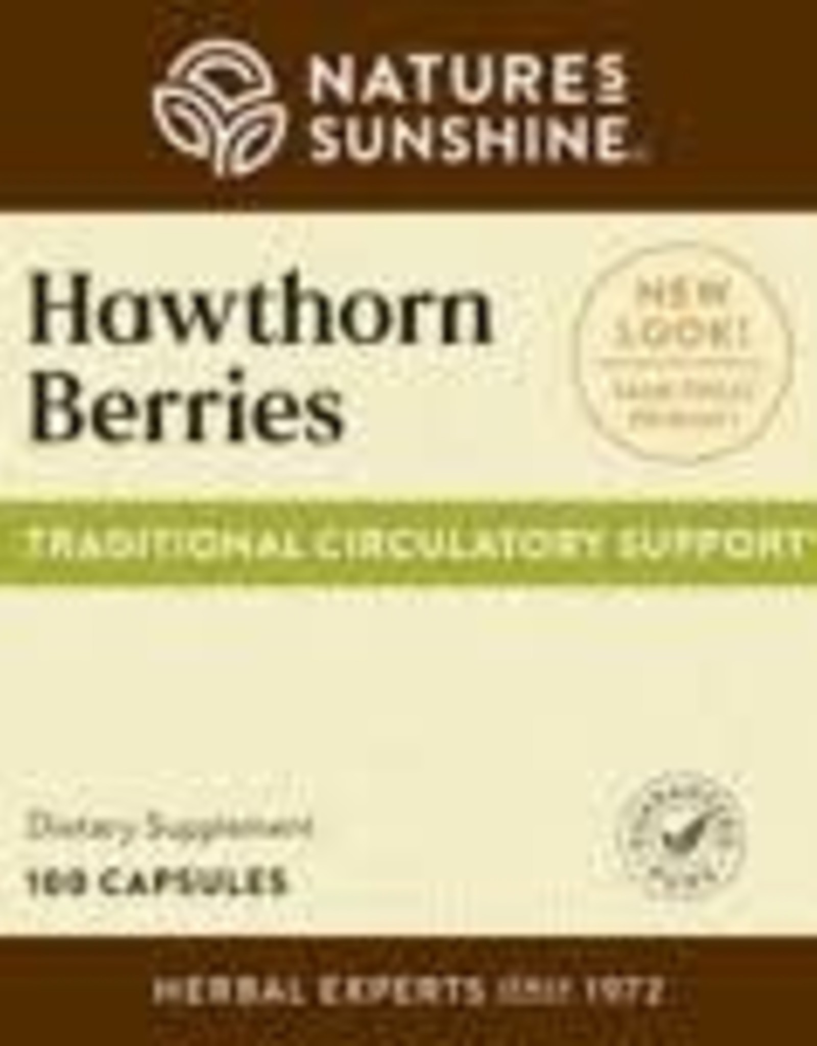 Nature's Sunshine Hawthorn Berries (100 caps)*
