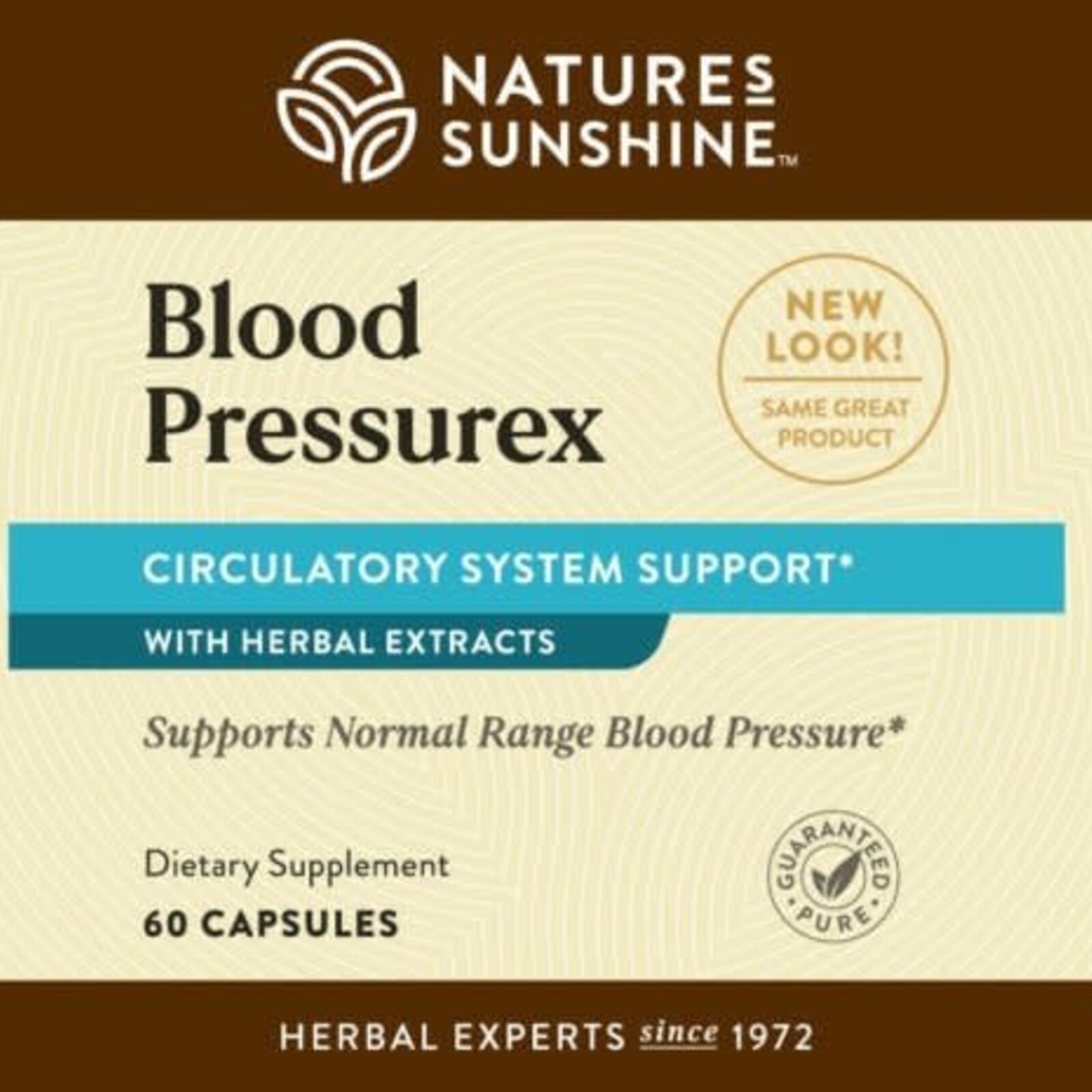Nature's Sunshine Blood Pressurex (60 Caps)