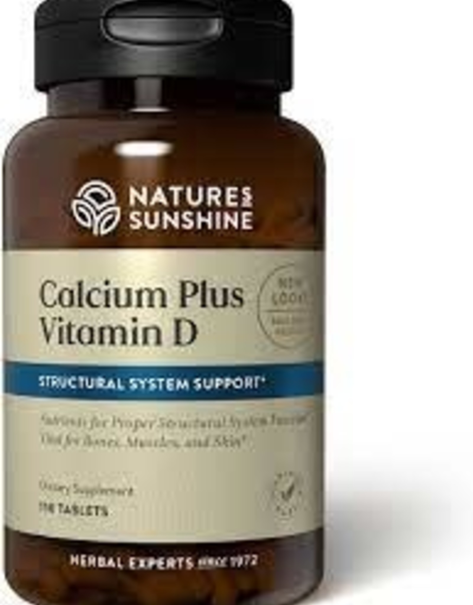 Nature's Sunshine Calcium Plus Vitamin D (150 tabs)