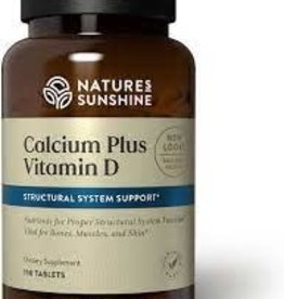 Nature's Sunshine Calcium Plus Vitamin D (150 tabs)
