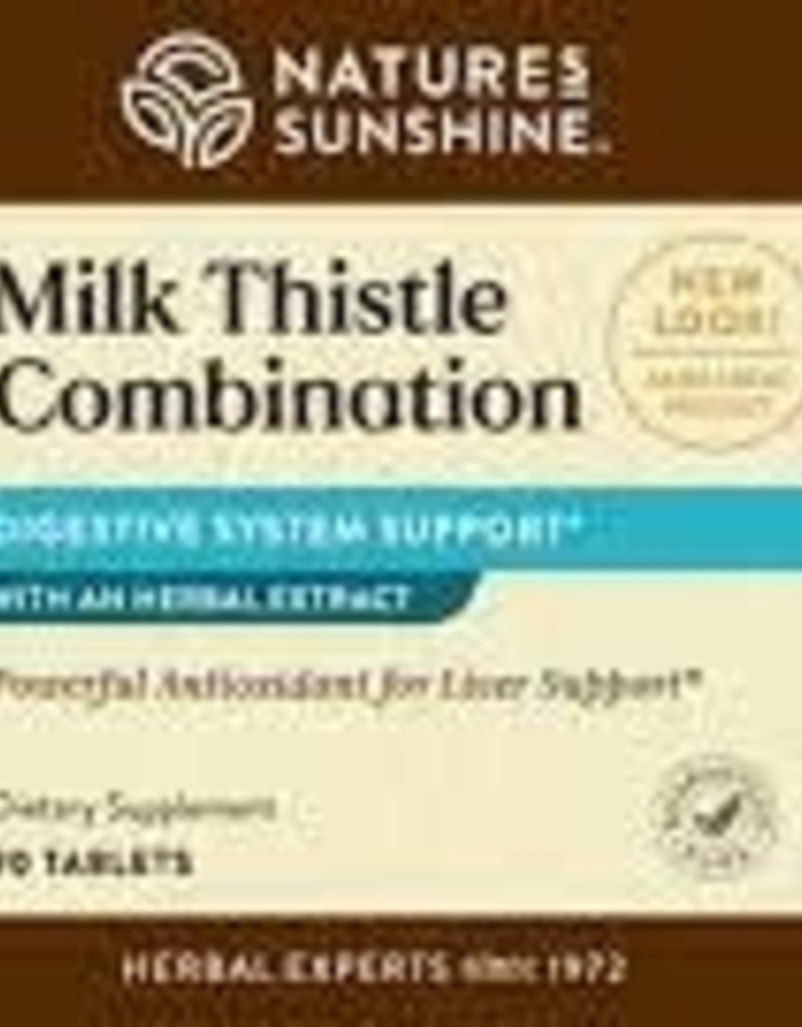 Nature's Sunshine Milk Thistle Combination(90 tabs)*