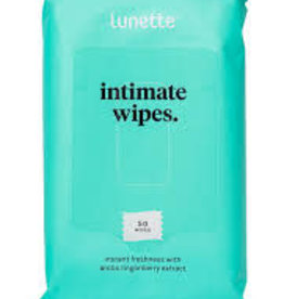 Lunette Lunette Intimate Wipes - 50 count