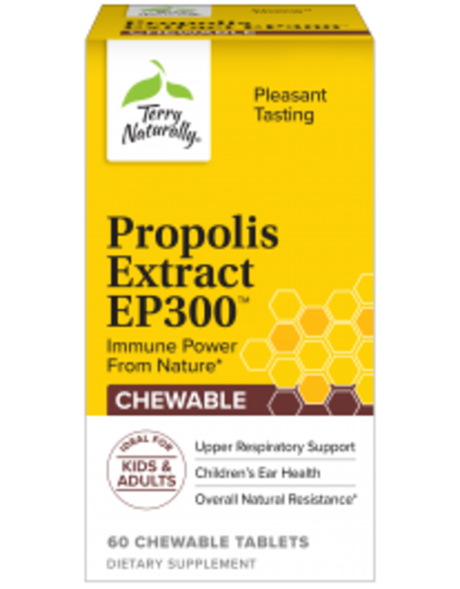 Terry Naturally Propolis Extract EP300 - 60 chewables