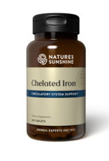Nature's Sunshine Iron, Chelated (180 tabs)