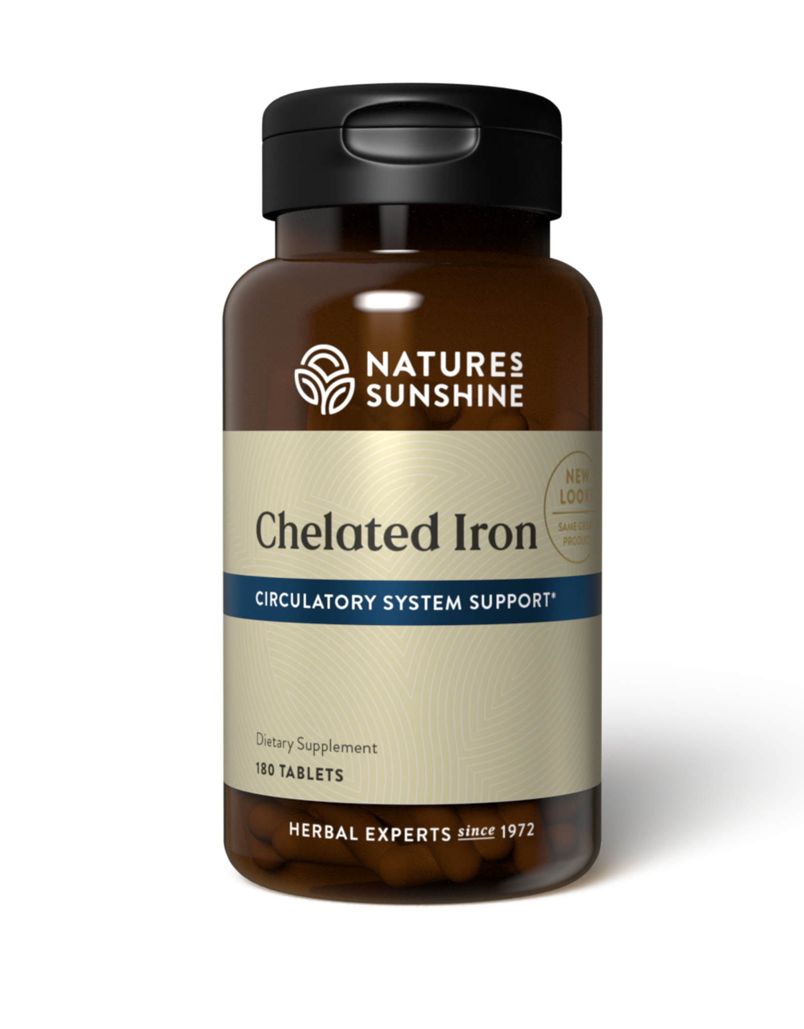 Nature's Sunshine Iron, Chelated (180 tabs)