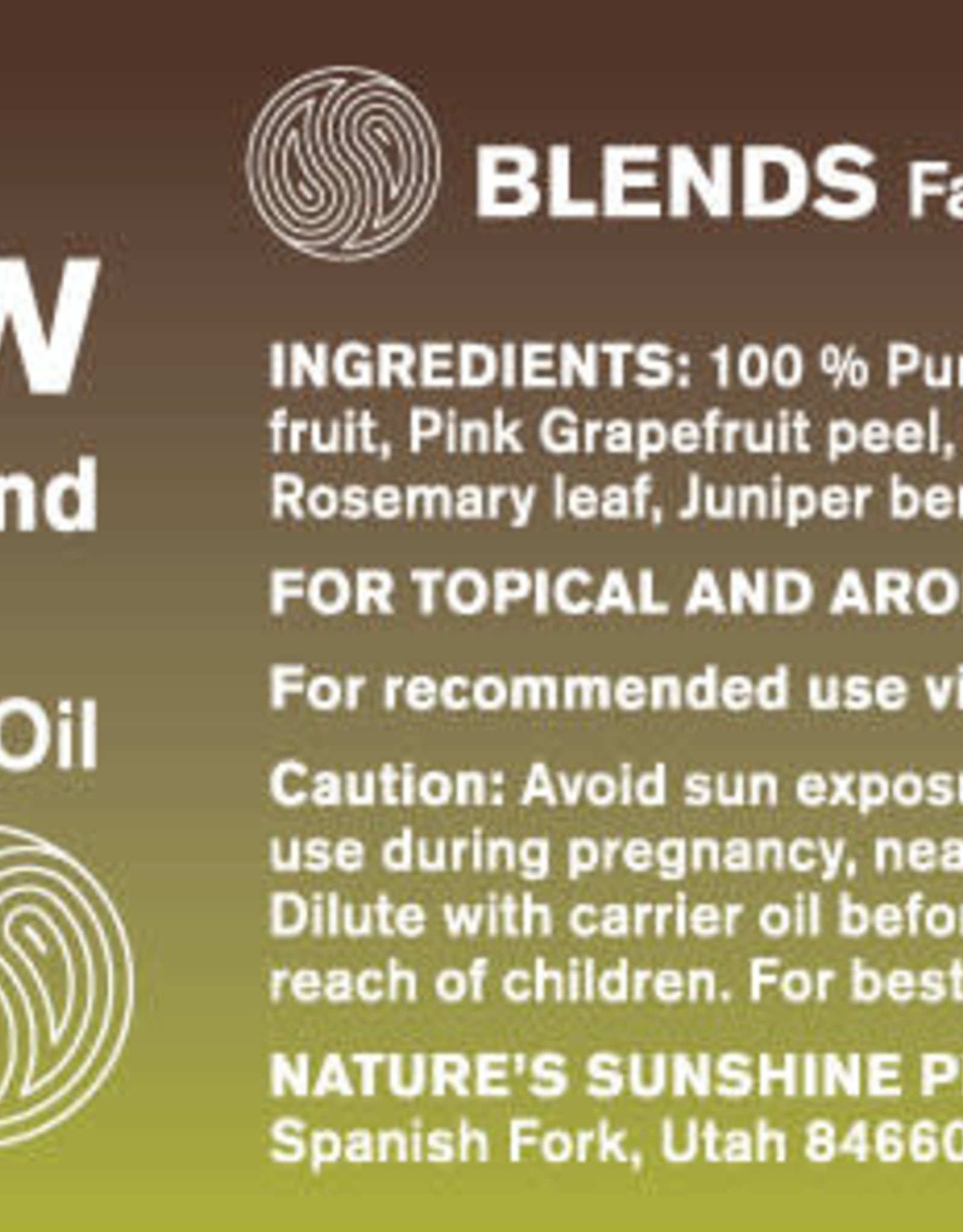 Nature's Sunshine Renew Oil Blend