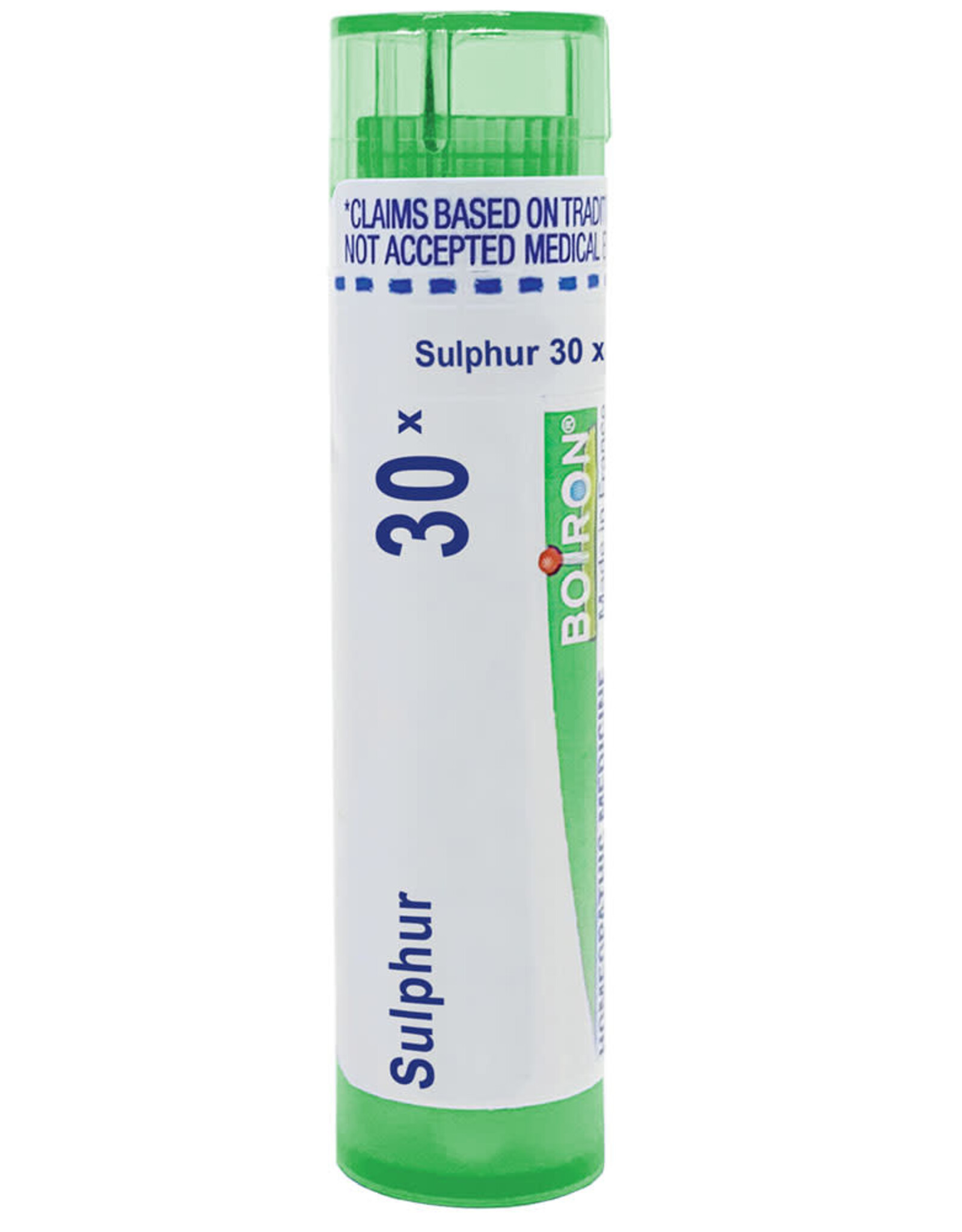 Boiron Homeopathics - 30x - 80 pellets Sulphur