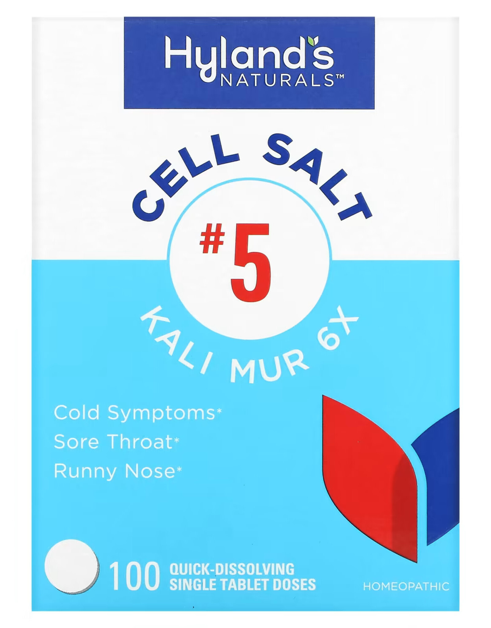 Hyland's Hyland's Cell Salts - 100 tablet #5 Kali Mur