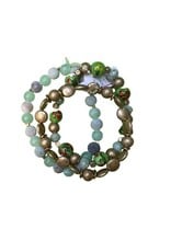 Green & Gold Bracelet