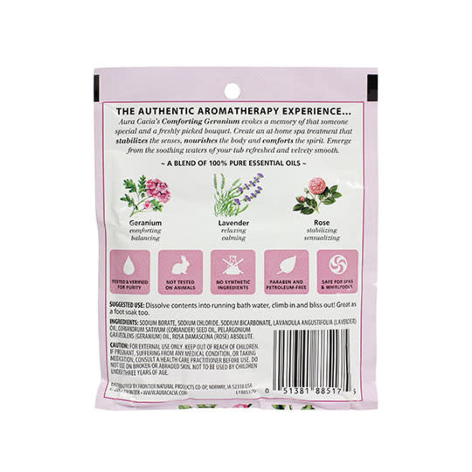 Aura Cacia Aromatherapy Mineral Bath
