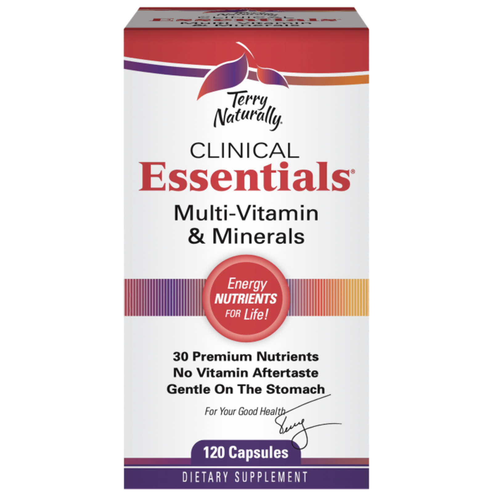 Terry Naturally Clinical Essentials Multi-Vitamin & Mineral - 120 caps