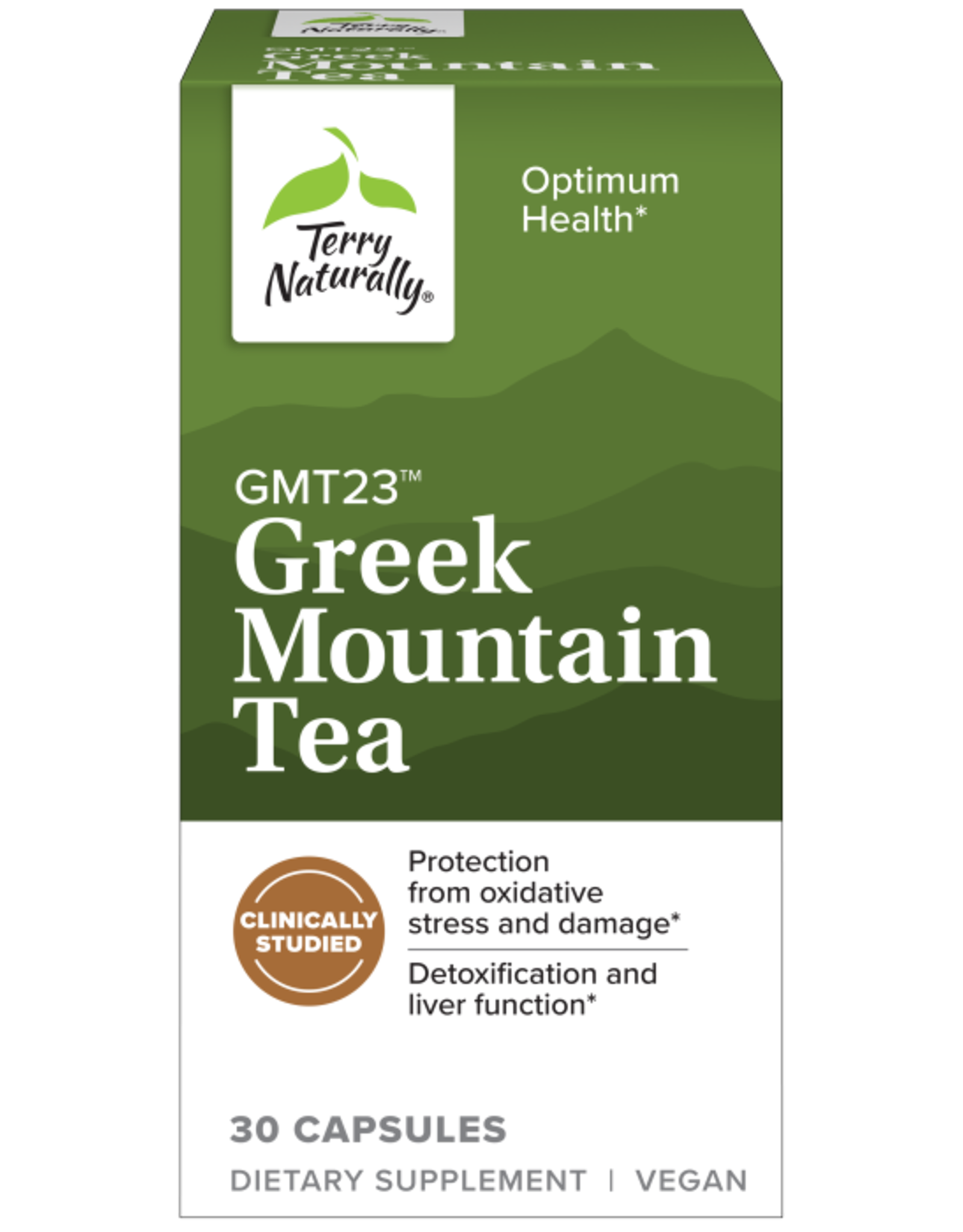 Terry Naturally Greek Mountain Tea - 30 caps