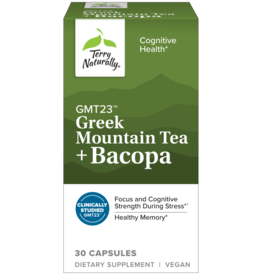 Terry Naturally Greek Mountain Tea + Bacopa - 30 caps