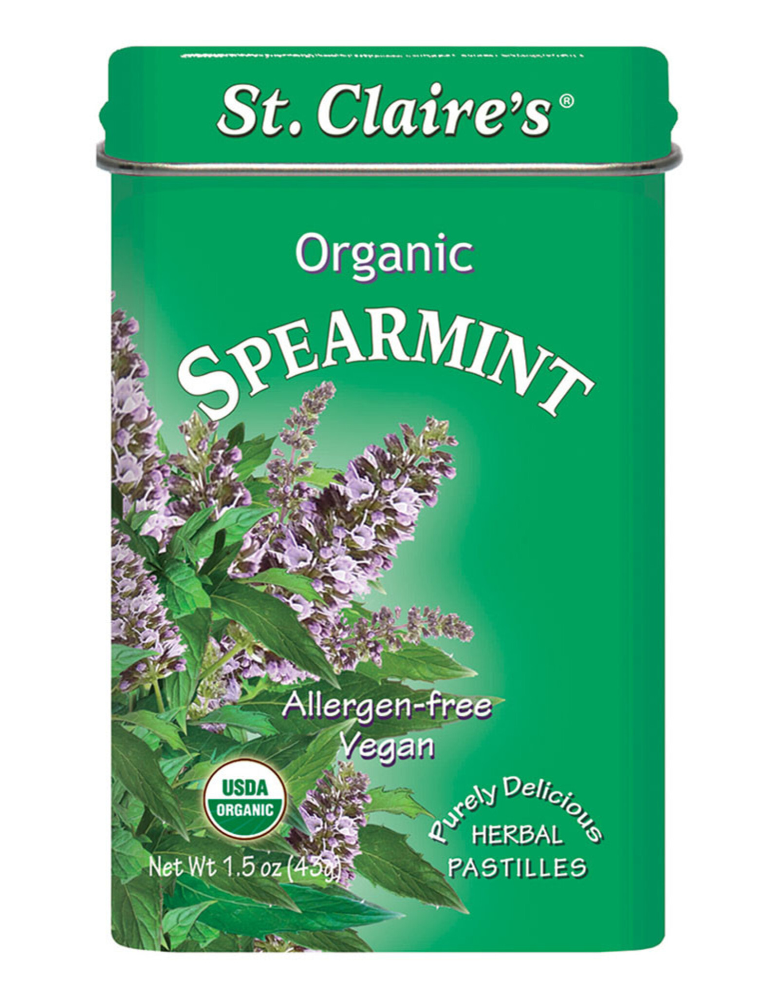 St Claire Organic Mints - Spearmint