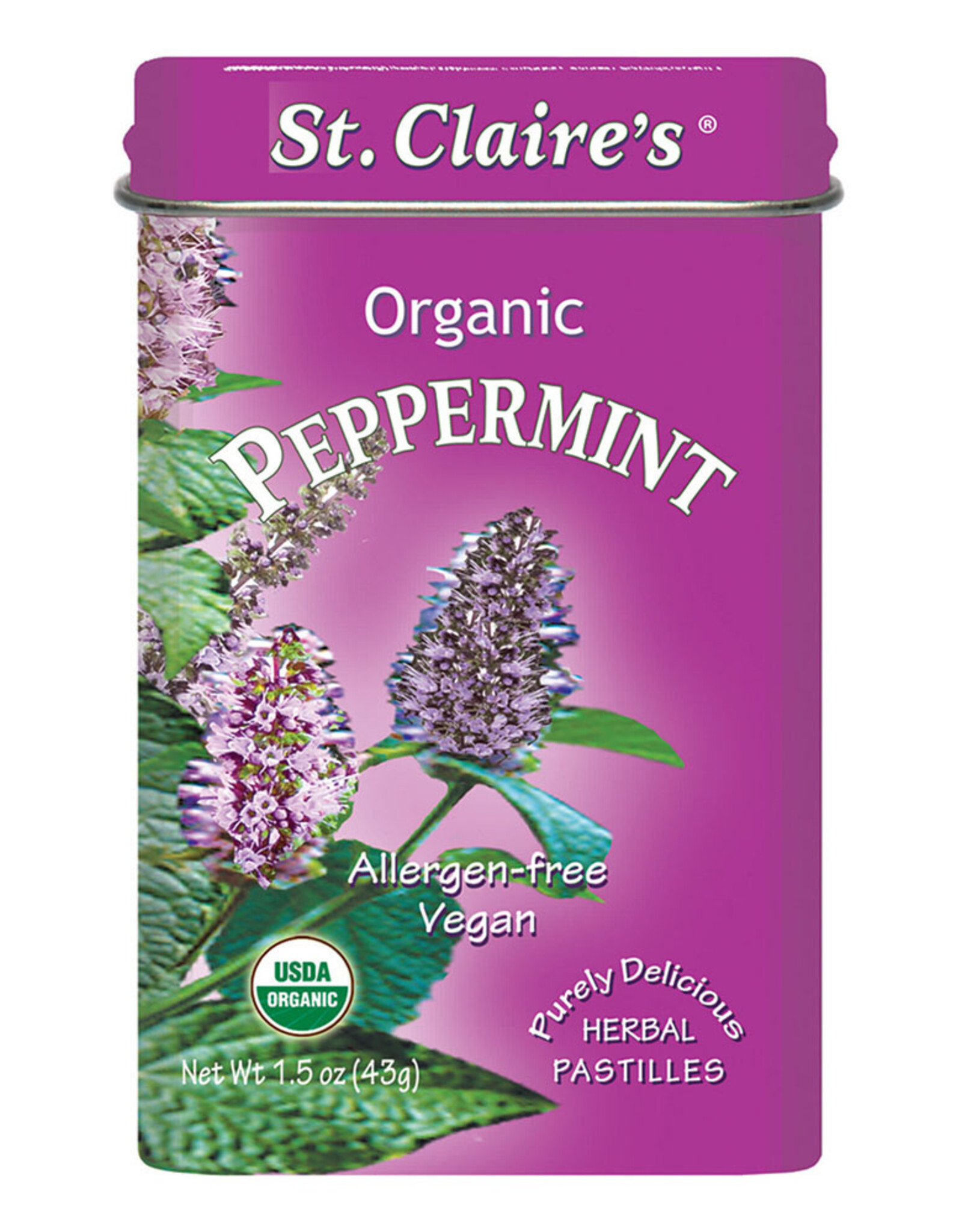 St Claire Organic Mints - Peppermint