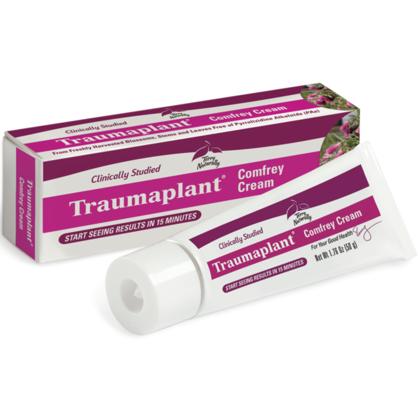 Terry Naturally Traumaplant Comfrey Cream - 3.53oz