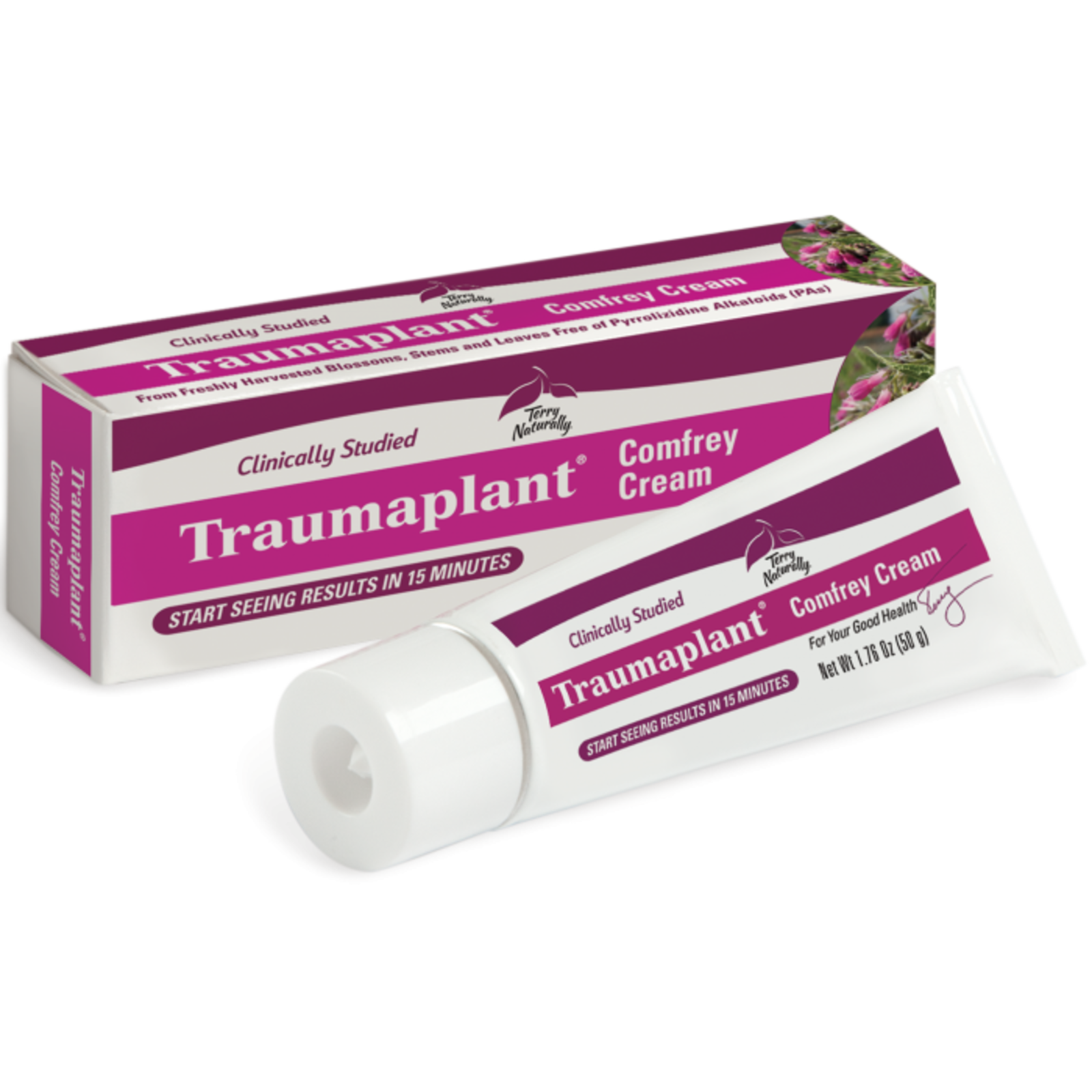 Terry Naturally Traumaplant Comfrey Cream - 1.76oz
