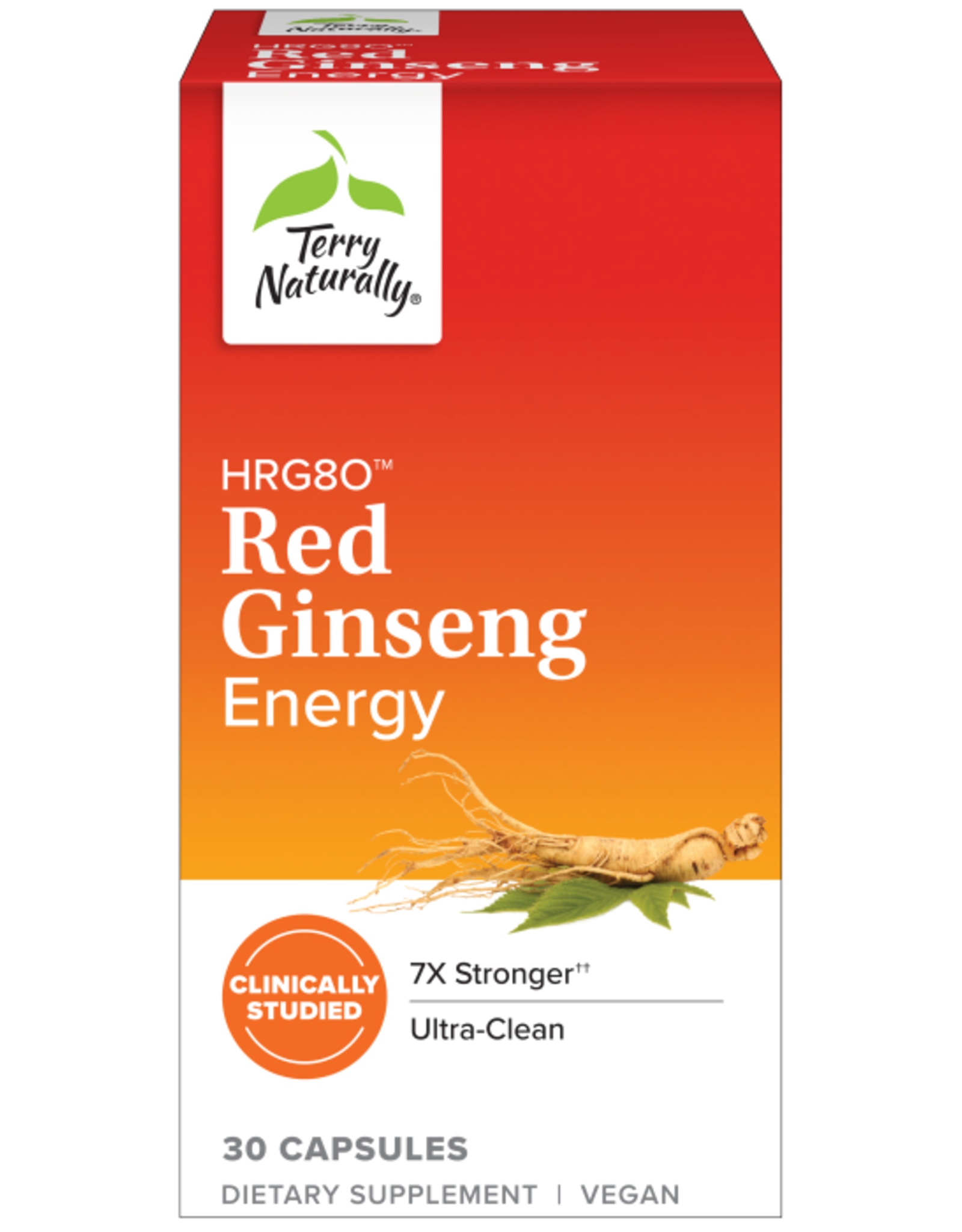 Terry Naturally HRG80 Red Ginseng - 30 caps