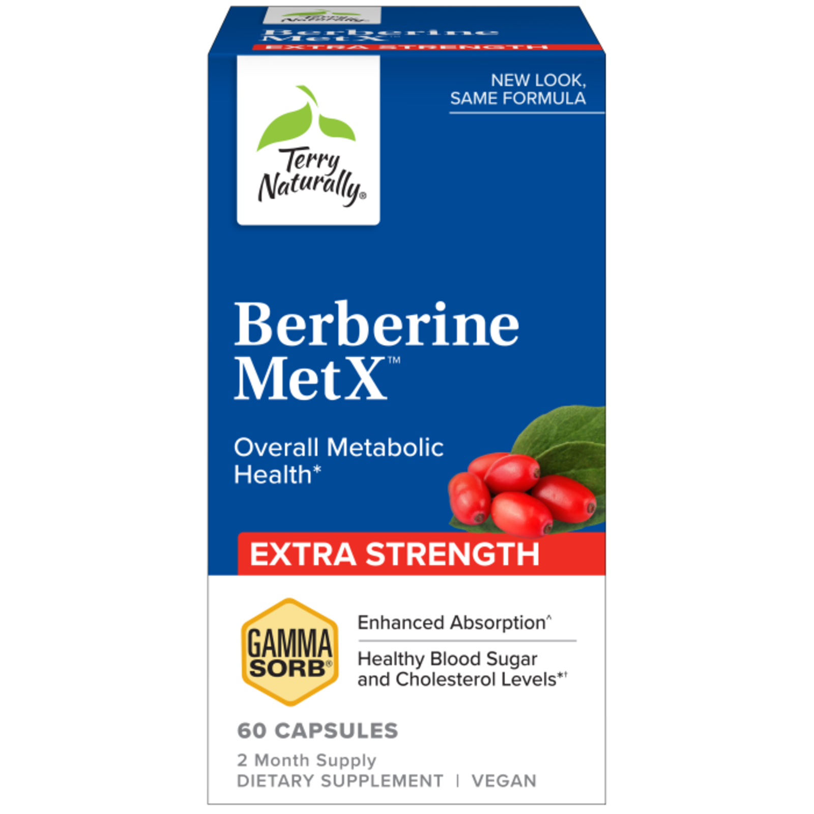 Terry Naturally Berberine MetX Extra Strength  - 60 caps