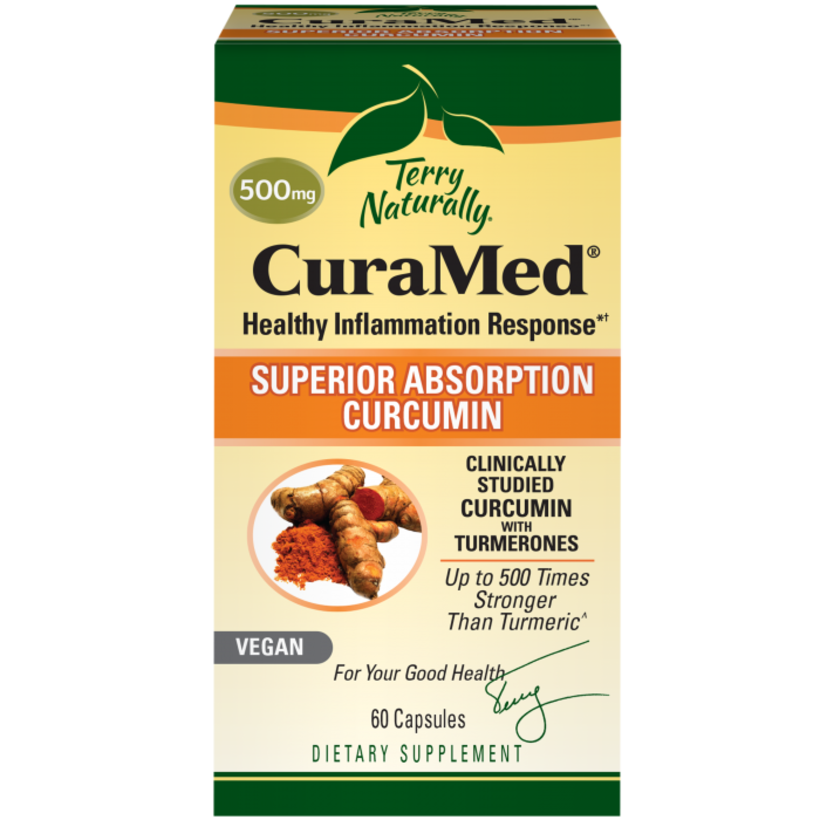 Terry Naturally CuraMed 500 - 60ct