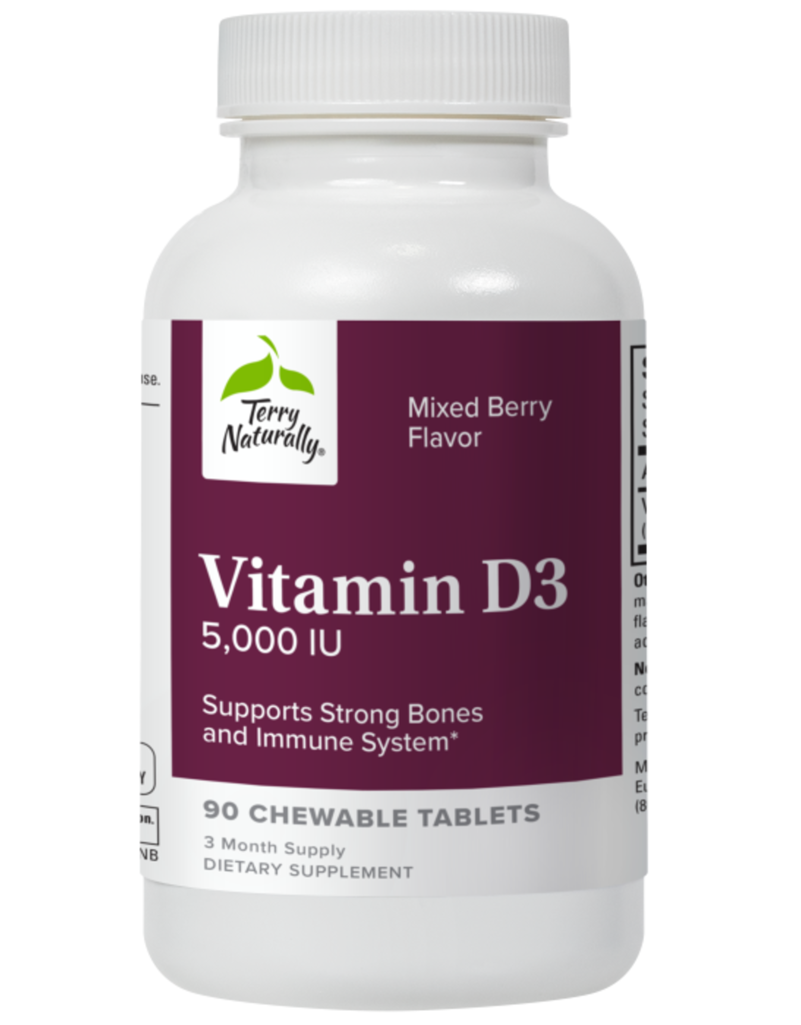 Terry Naturally Vitamin D3 - 5000 IU