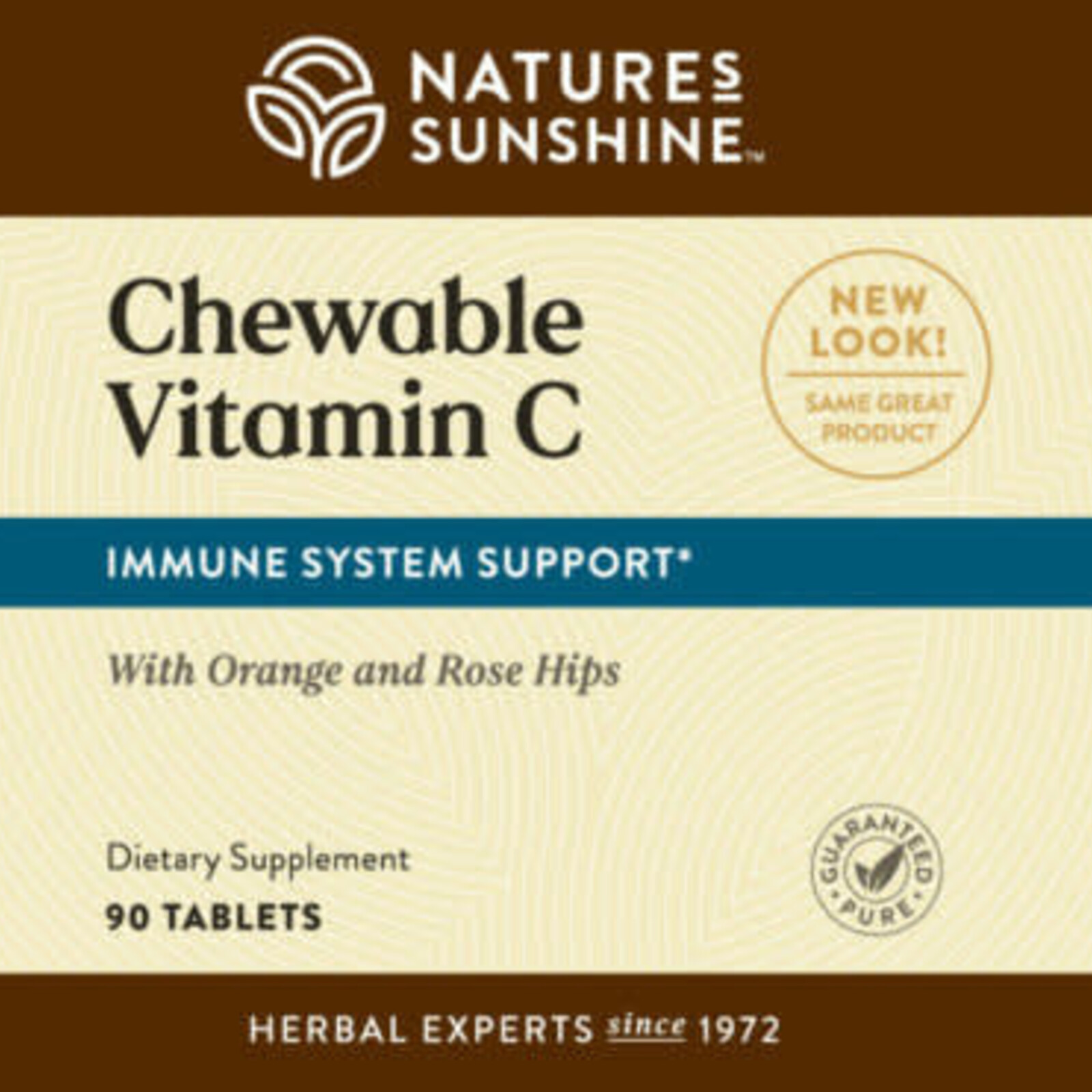 Nature's Sunshine Vitamin C Chewable (90 Tabs)
