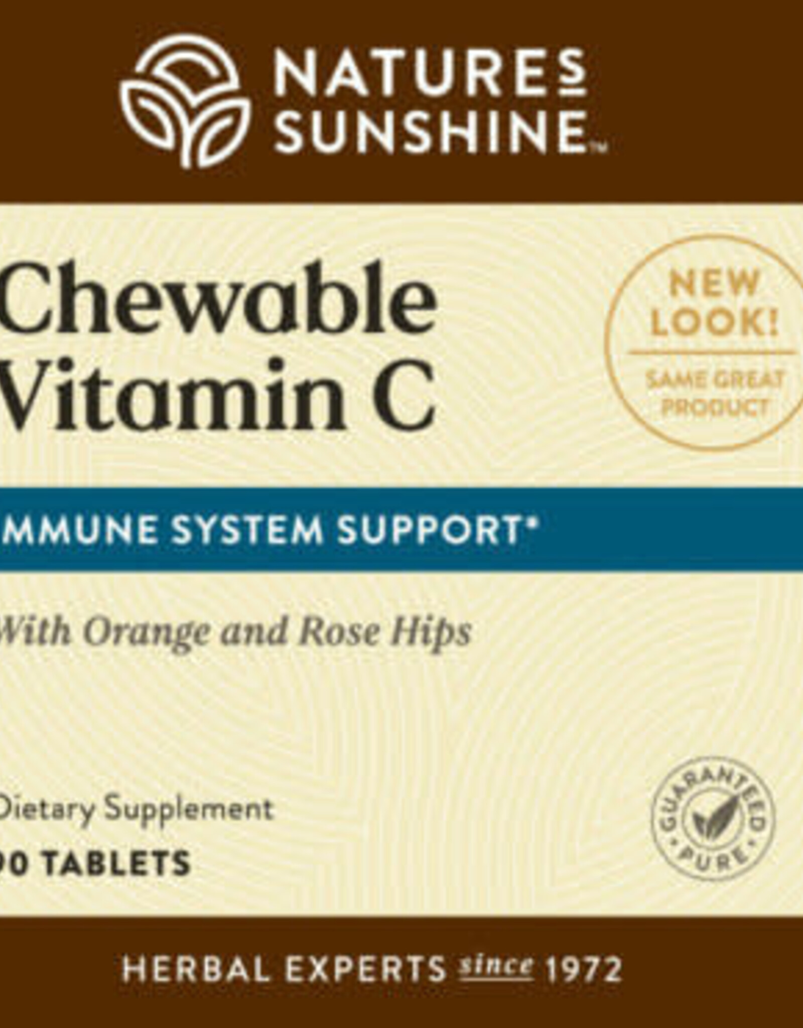 Nature's Sunshine Vitamin C Chewable (90 tabs)