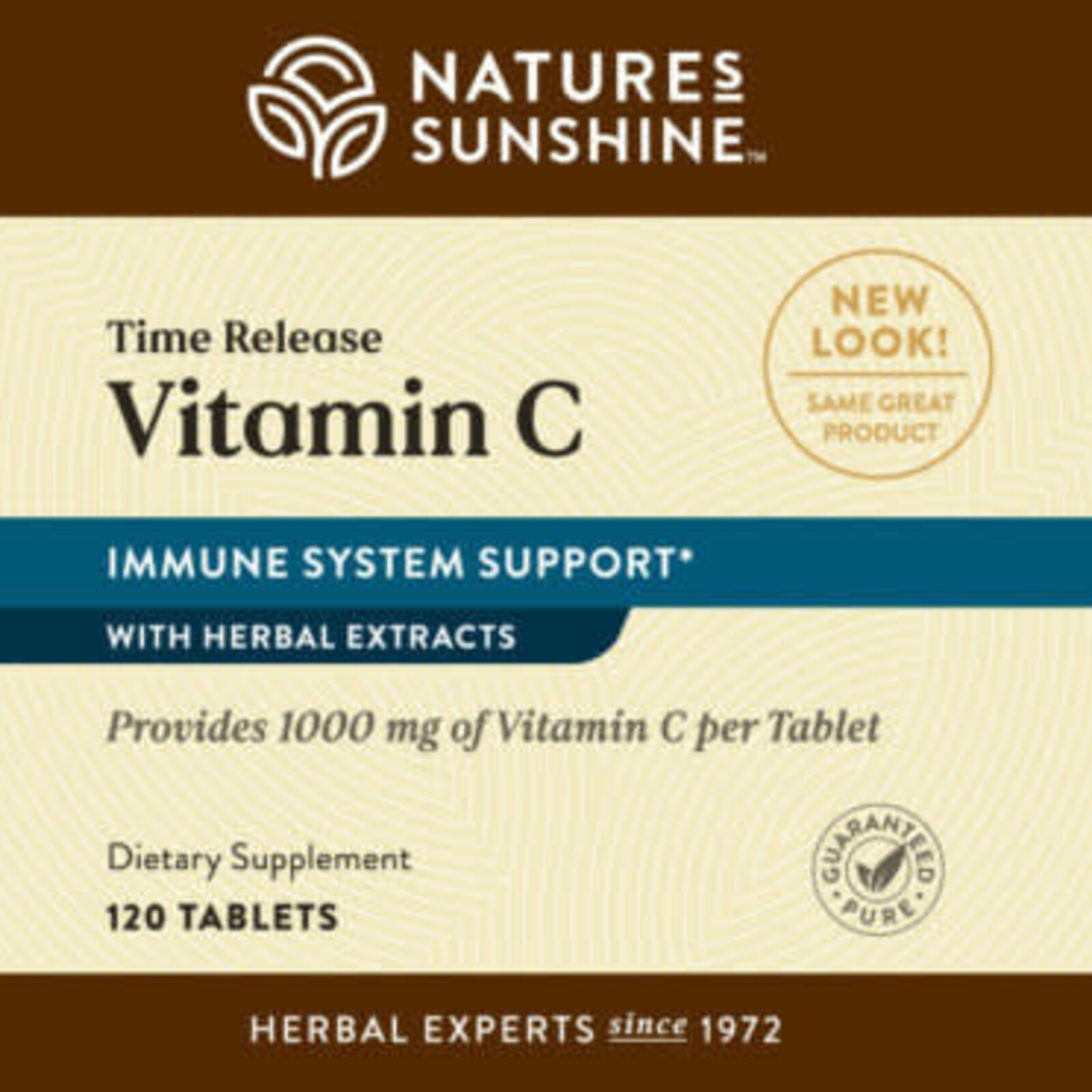 Nature's Sunshine Vitamin C Time-Release (120 Tabs)