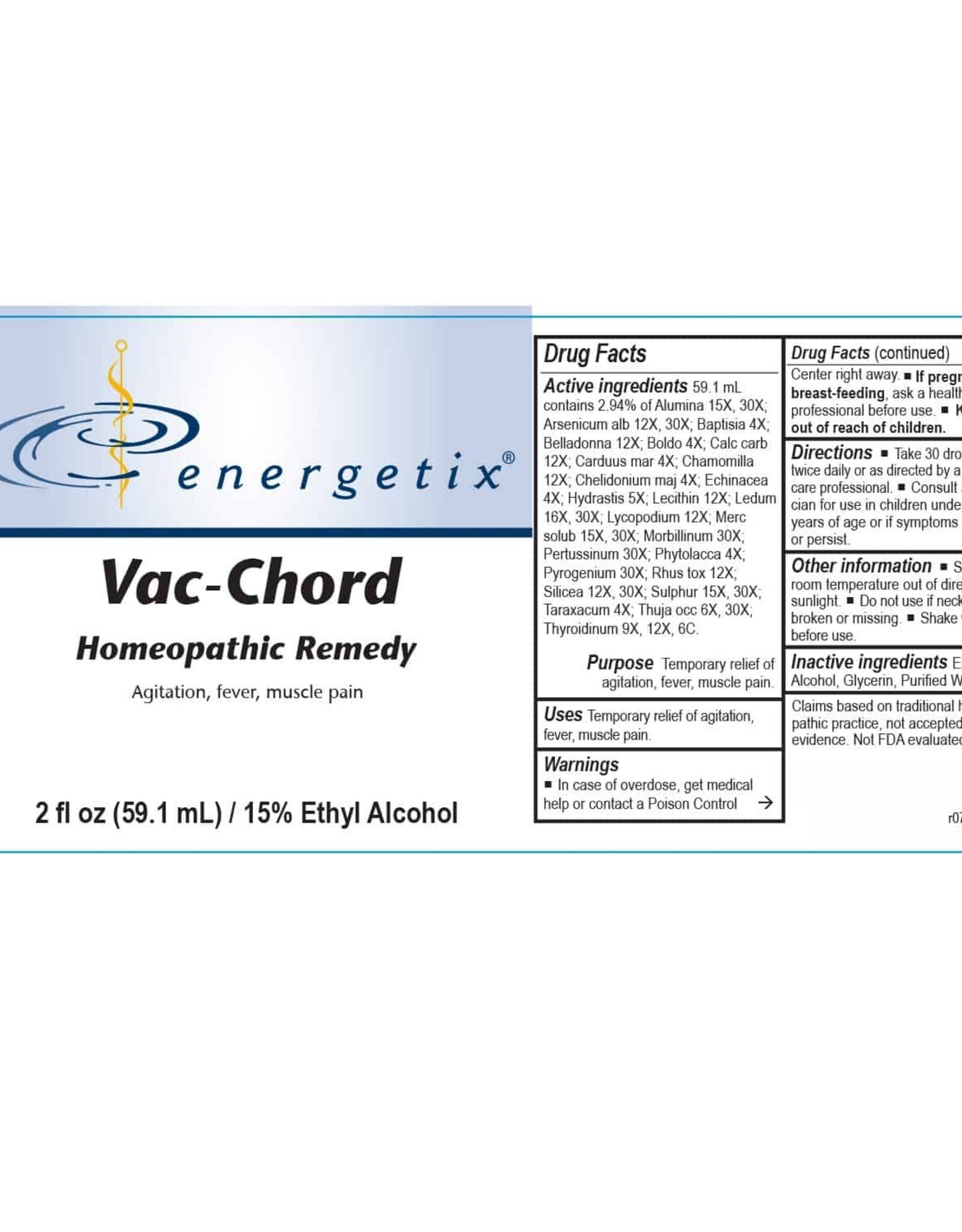 Energetix Vac-Chord 2 oz.