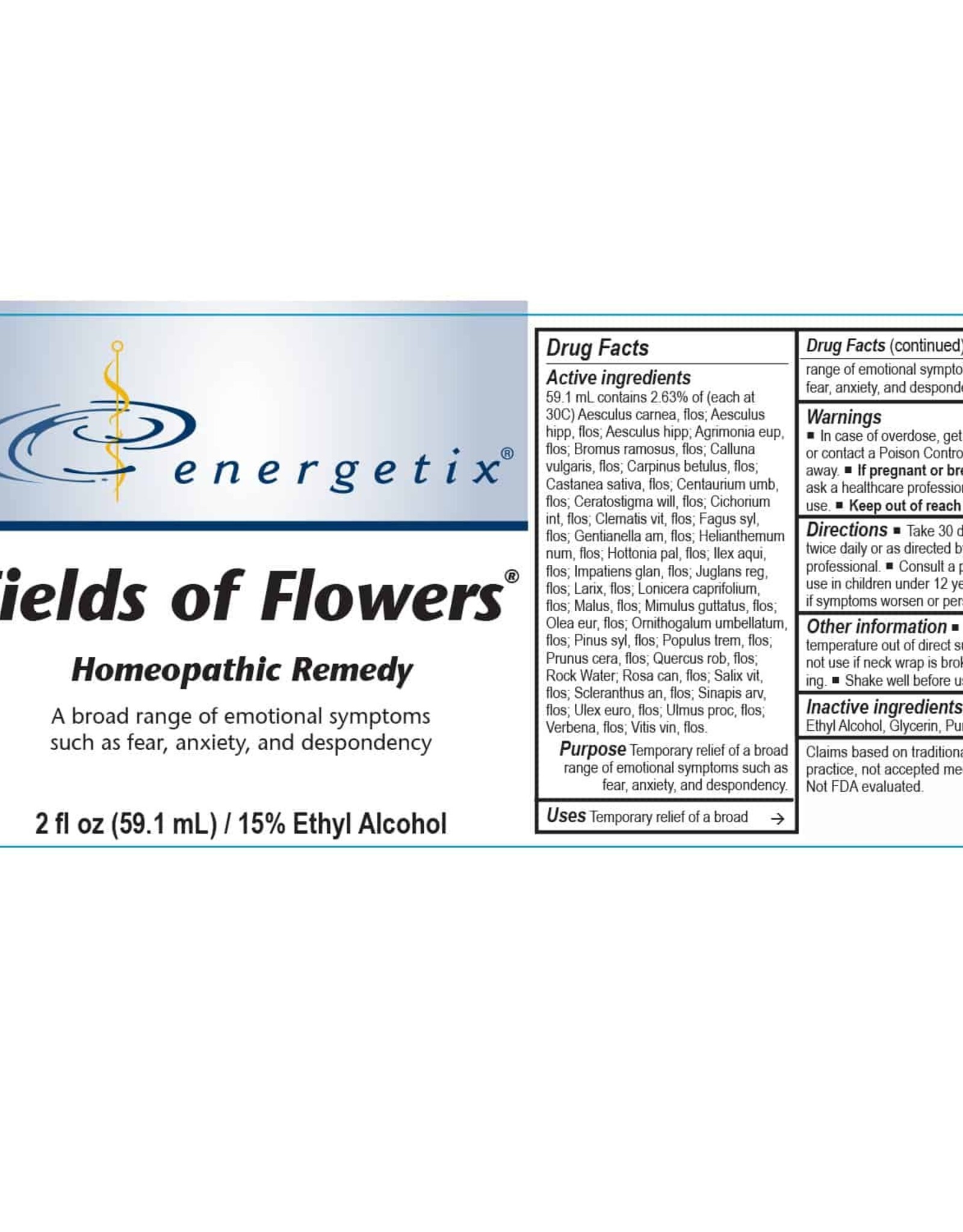 Energetix Fields of Flowers 2 oz.