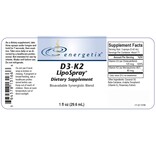 Energetix D3-K2 LipoSpray 1 oz.