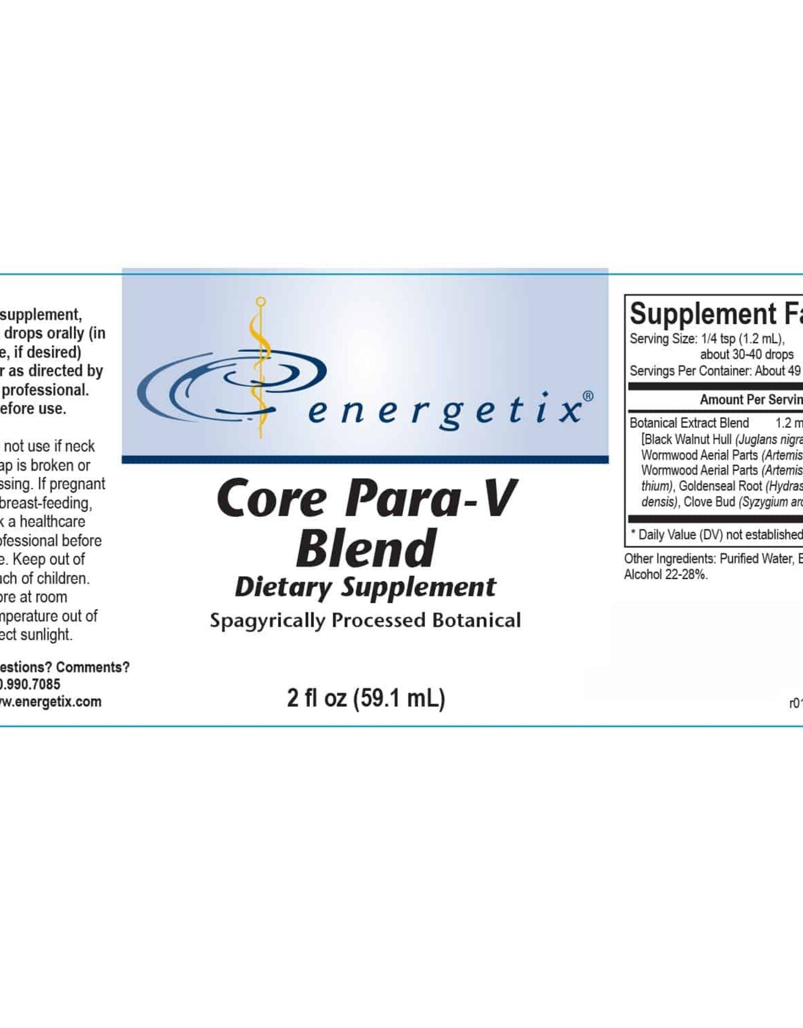 Energetix Core Para-V Blend 2 oz.