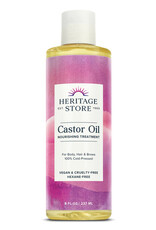 Heritage Store Castor Oil -  8 oz