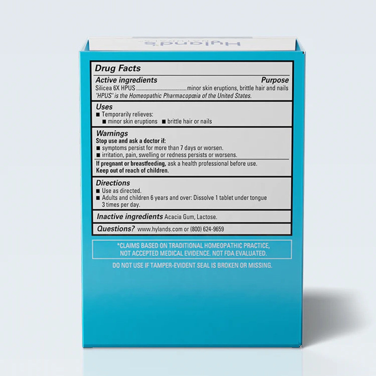 Hyland's Hyland's Cell Salts - 100 tablet #12 Silicea