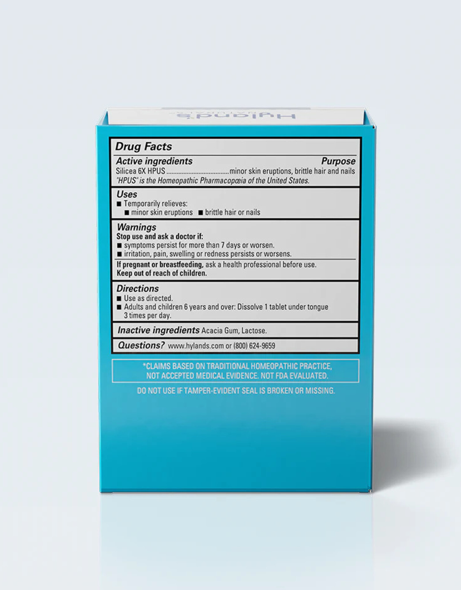 Hyland's Hyland's Cell Salts - 100 tablet #12 Silicea