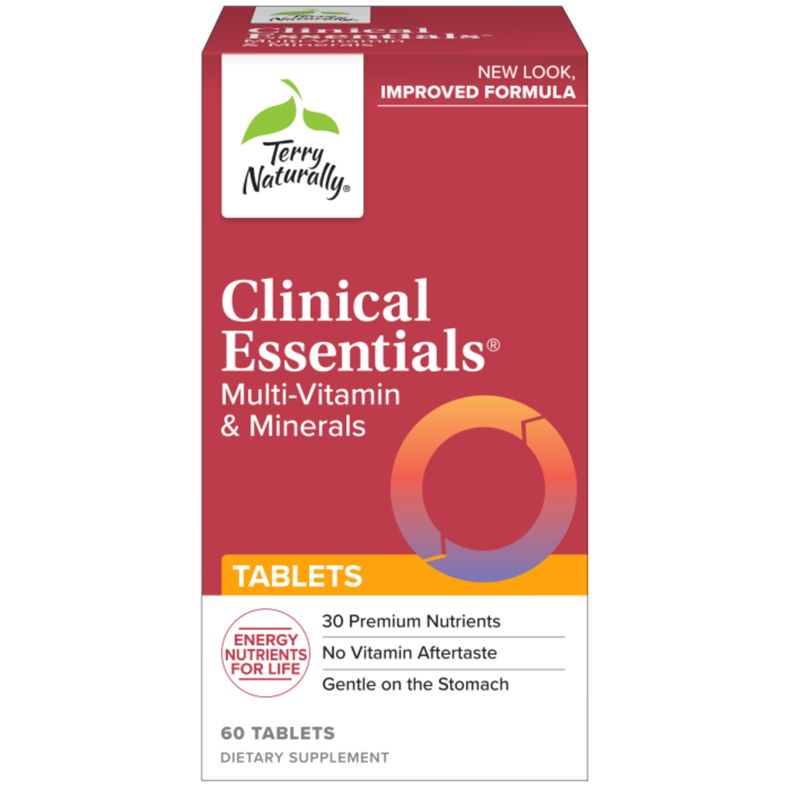 Terry Naturally Clinical Essentials Multi-Vitamin & Mineral - 60 tablets