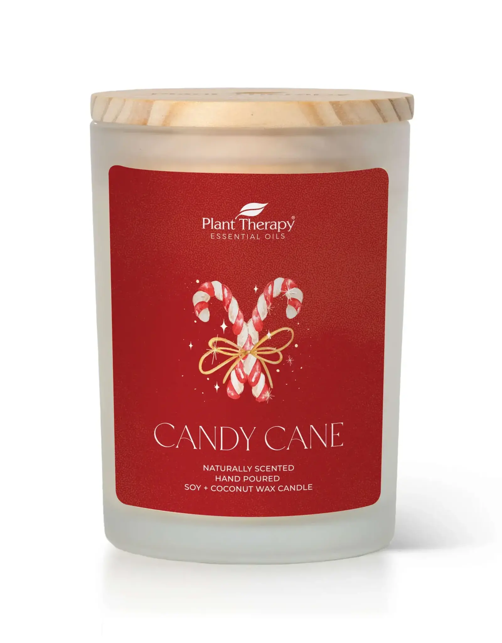 Plant Therapy Candy Cane Naturally Scented Candle