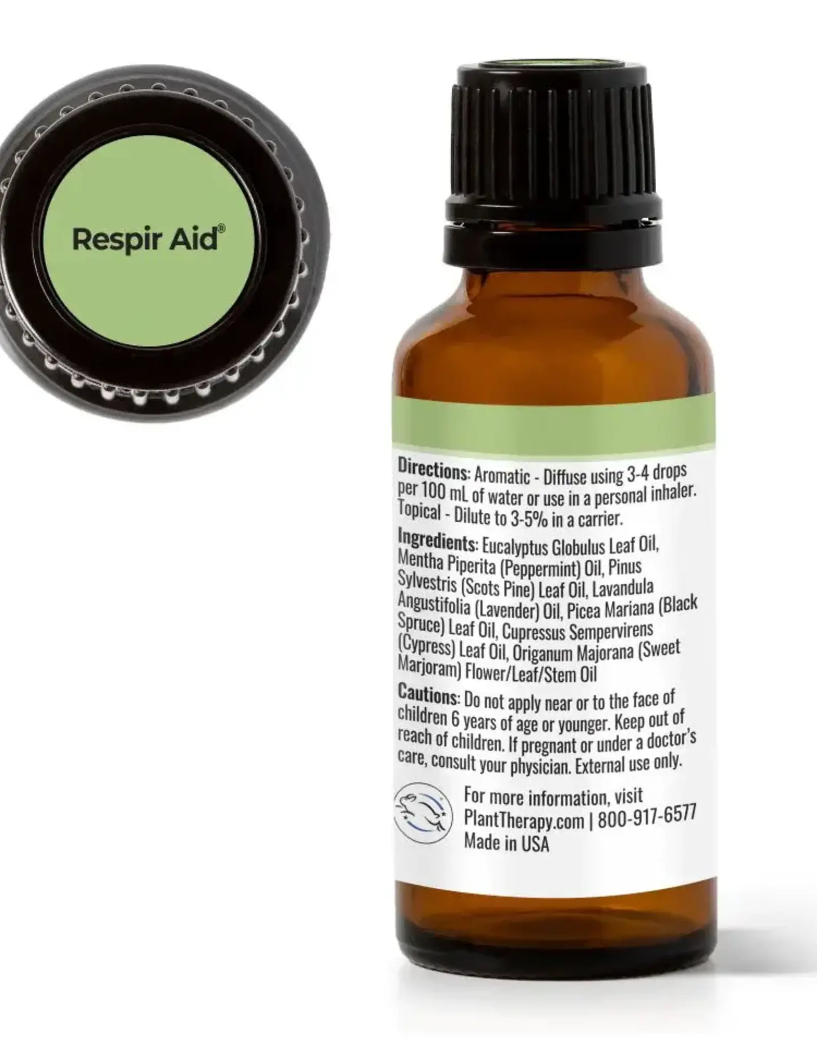 Plant Therapy Respir Aid Essential Oil - 10ml