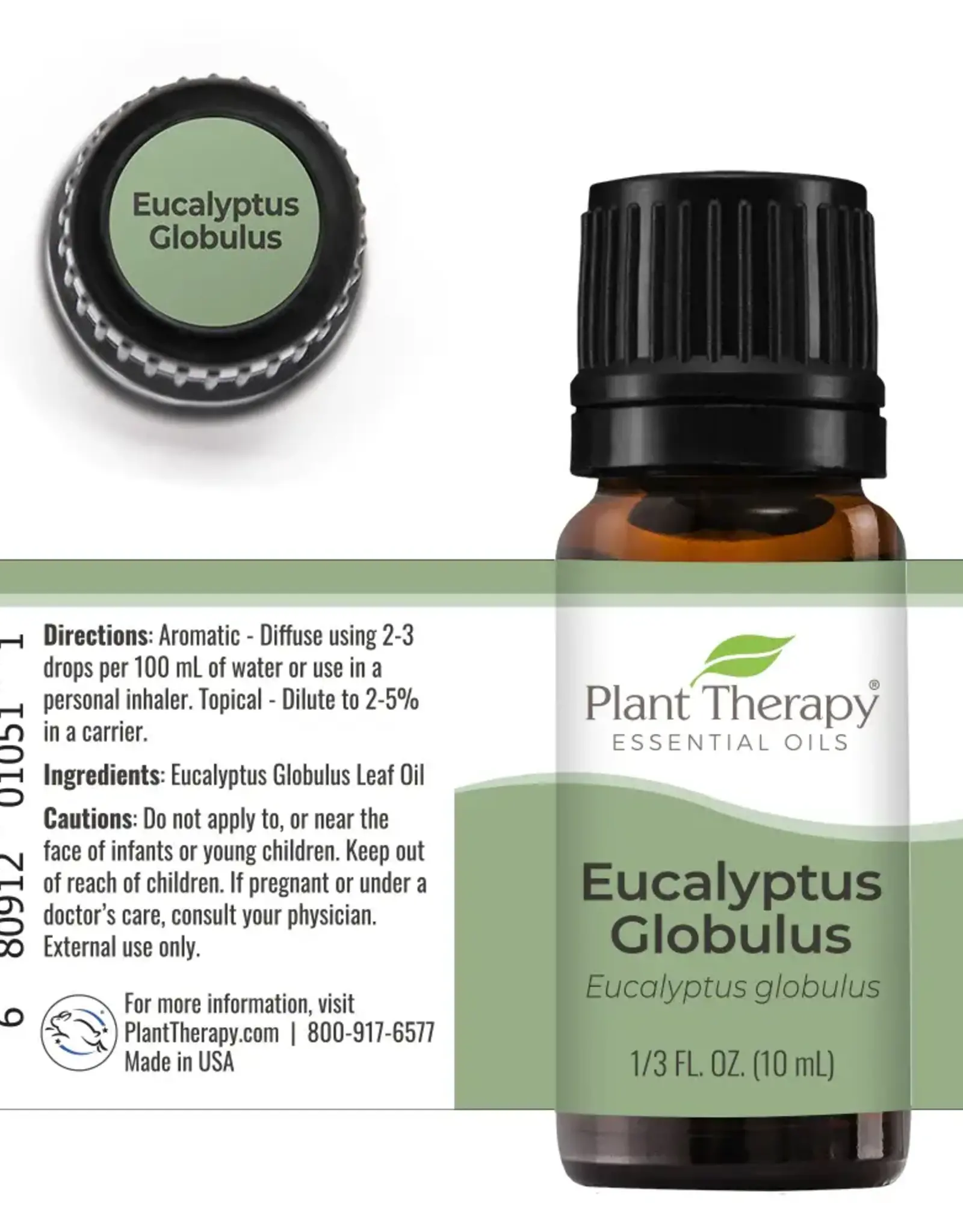 Plant Therapy Eucalyptus Globulus Essential Oil - 10ml